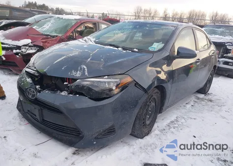 2018 Toyota Corolla Le from USA, damaged, VIN 2T1BURHE4JC082596